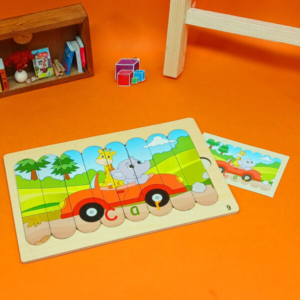 پازل چوبی ستونی