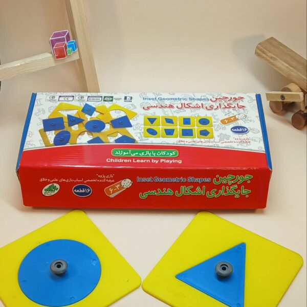 جورچین جاگذاری اشکال هندسی