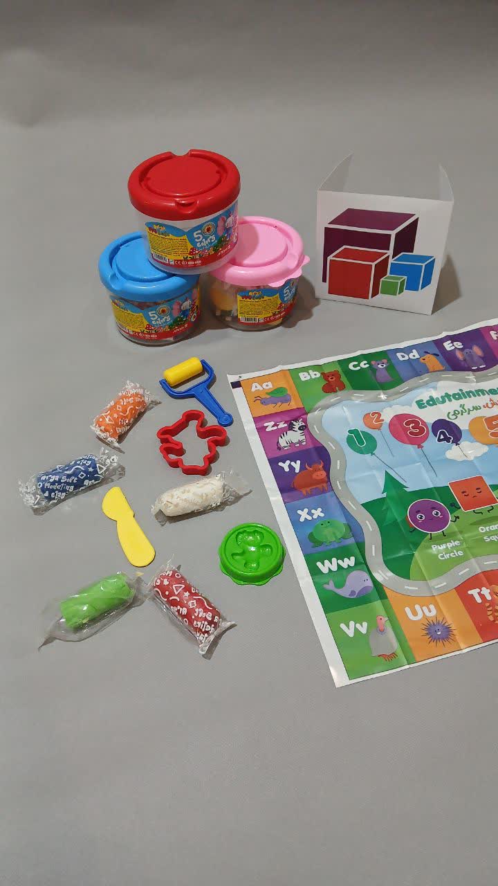 خمیر بازی سطلی اریا