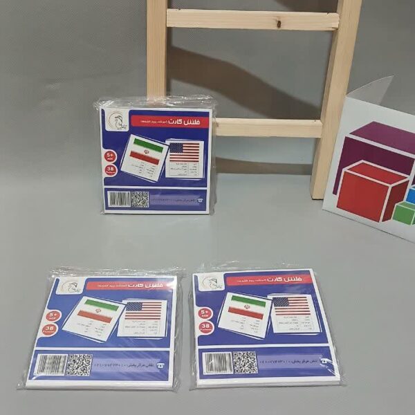 فلش کارت اموزشی پرچم کشورها